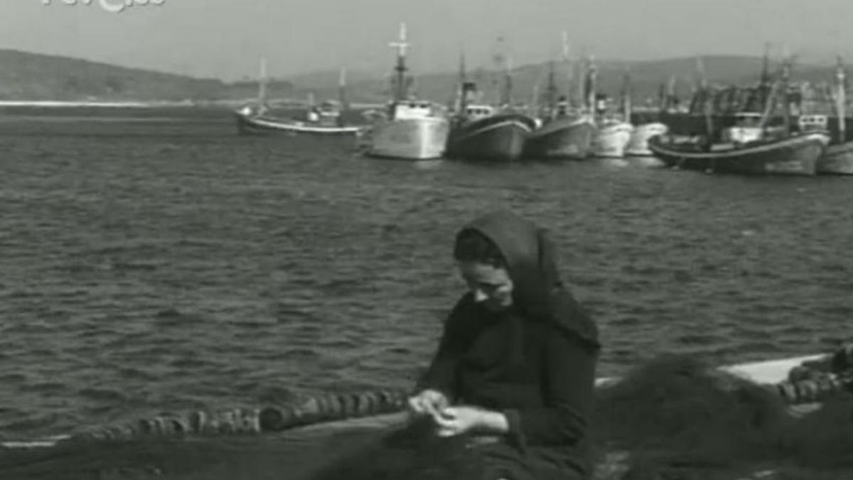 Imágenes captadas en el puerto de Vigo entre finales de los años 40 y principios de los 50.
