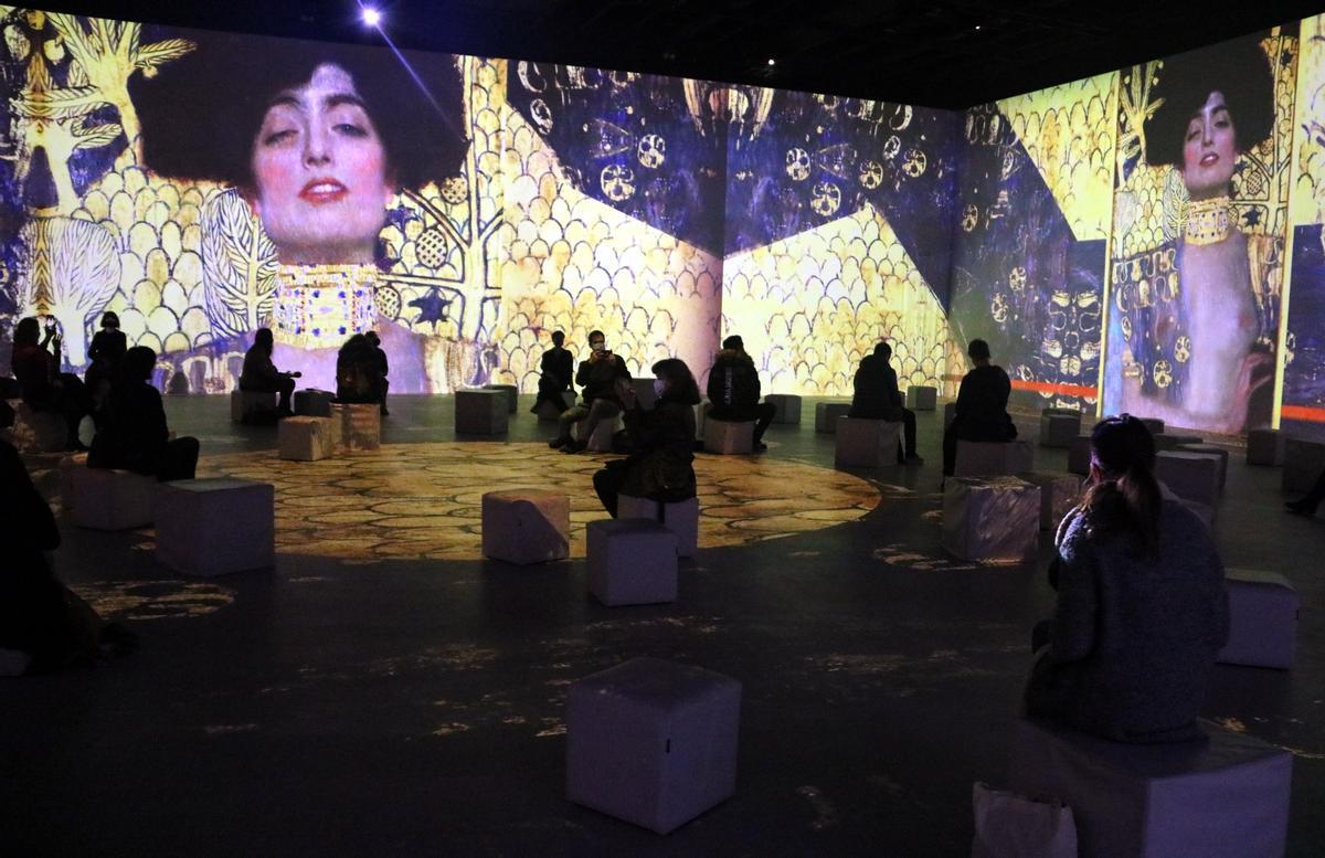 Momento de 'Klimt, la experiencia inmersiva'. 