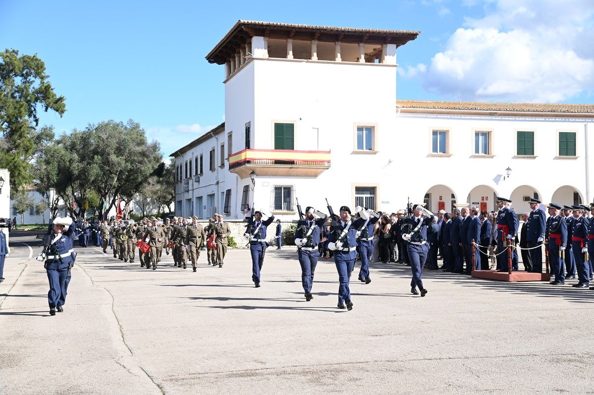 Las fotos de la celebración del 75 aniversario de la base aérea de Son Sant Joan