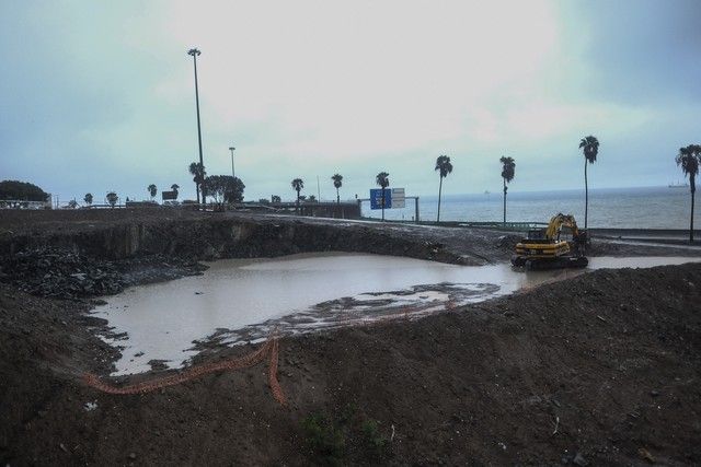 Domingo de lluvias en Gran Canaria por el paso de la tormenta 'Hermine'