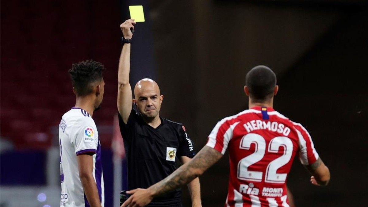 González Fuertes, en un partido