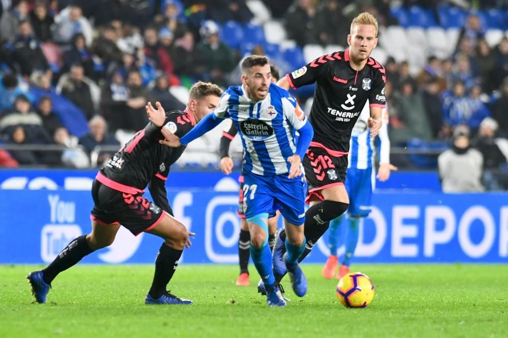 El Dépor no pasa del empate ante el Tenerife