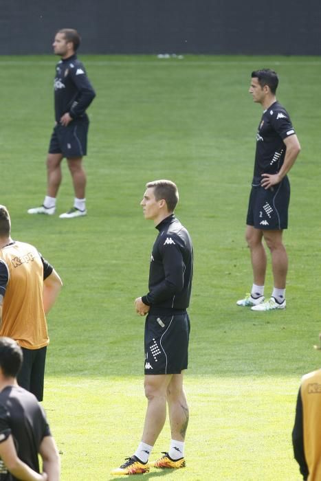 Entrenamiento del Sporting