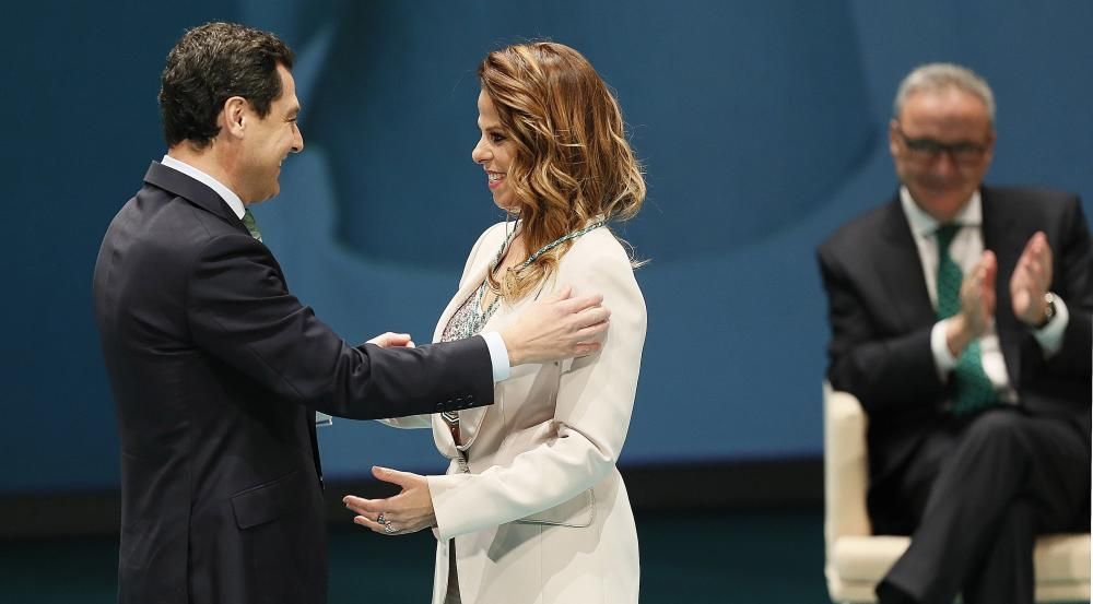 Acto entrega Medallas de Andalucía en el día ...