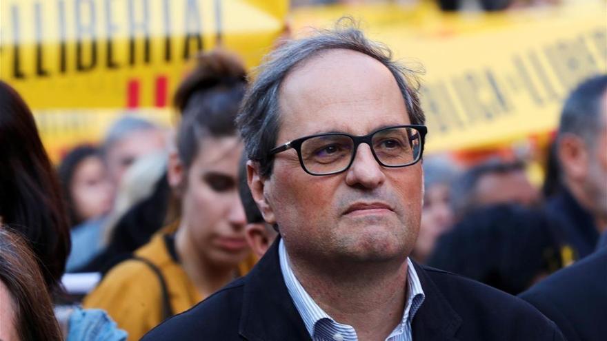 Torra ve &quot;razonable&quot; aparcar la república si el Gobierno propone un referéndum