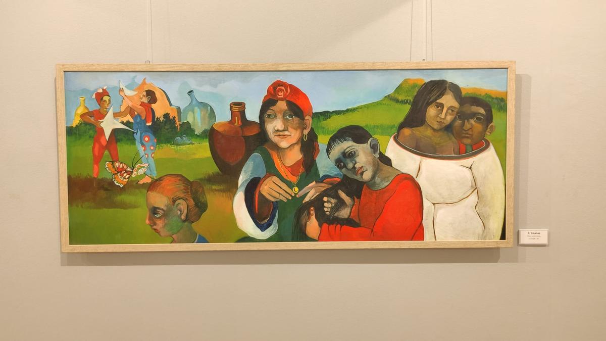 Obras de la exposición de María Balibrea en Dénia
