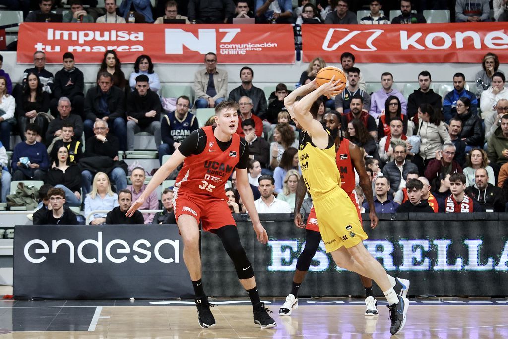 Tragedia en el Palacio: El UCAM Murcia pierde con un triple a falta de ocho décimas