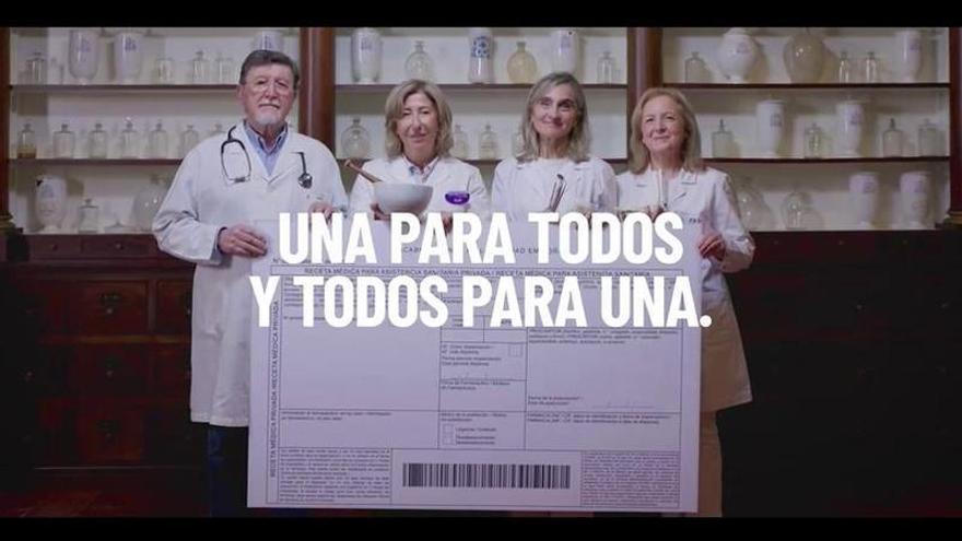 Campaña de las farmacias de A Coruña contra la automedicación