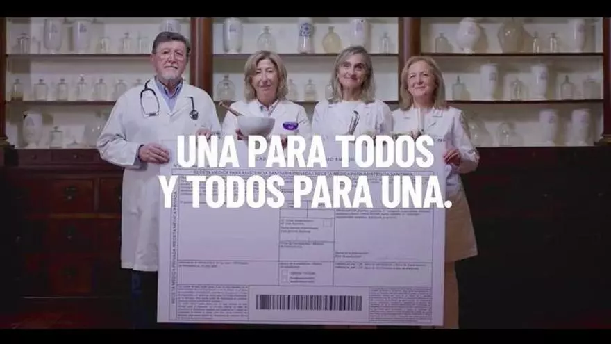 Campaña de las farmacias de A Coruña contra la automedicación
