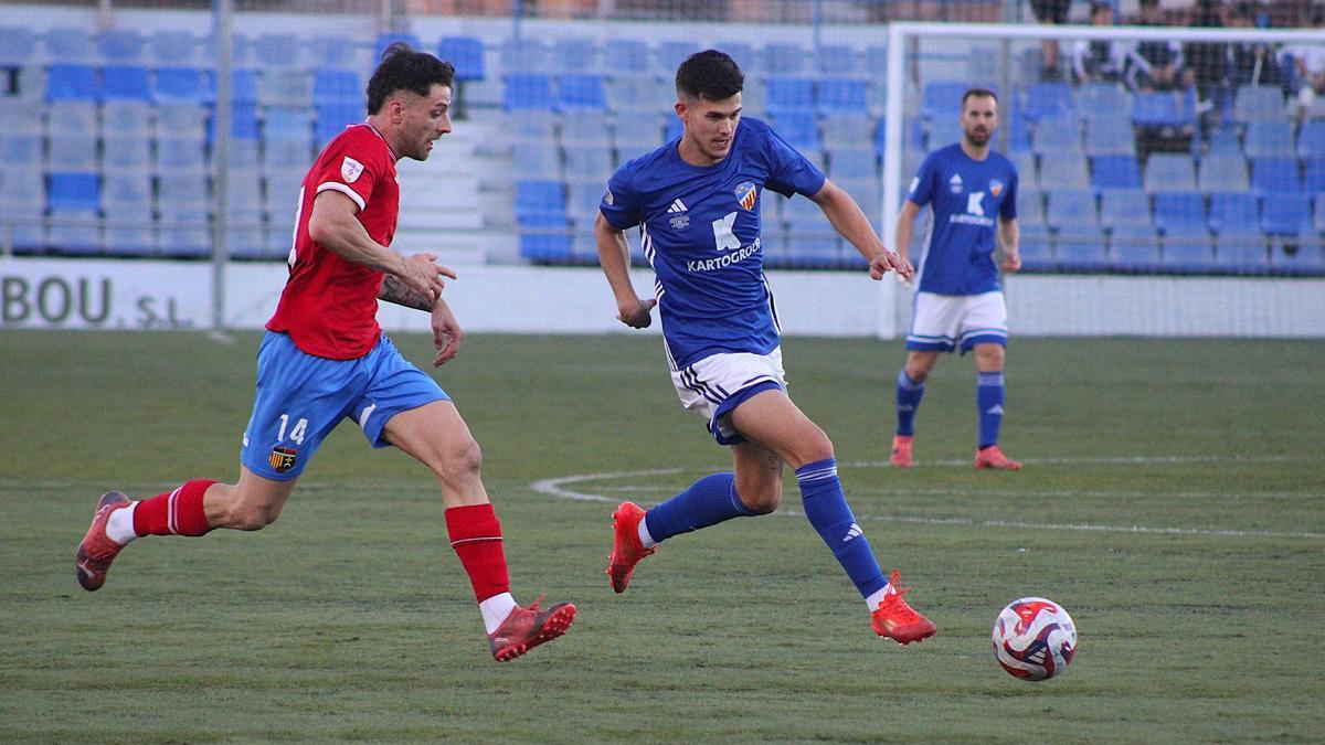 Buen partido en en Burriana, pero al final hubo reparto de puntos.