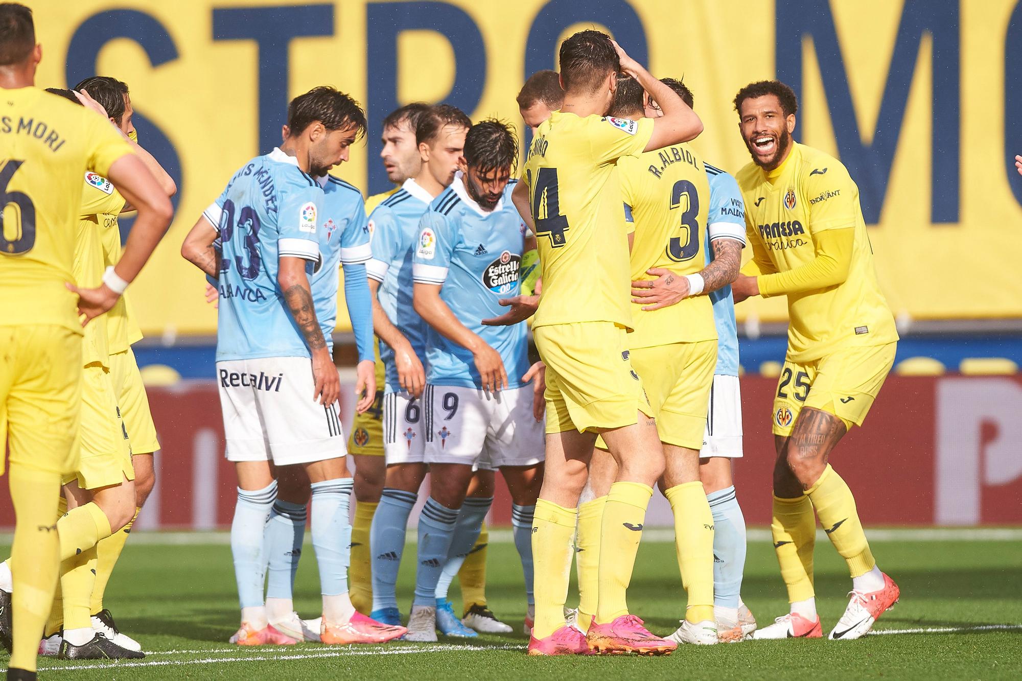 El Villarreal-Celta, en imágenes