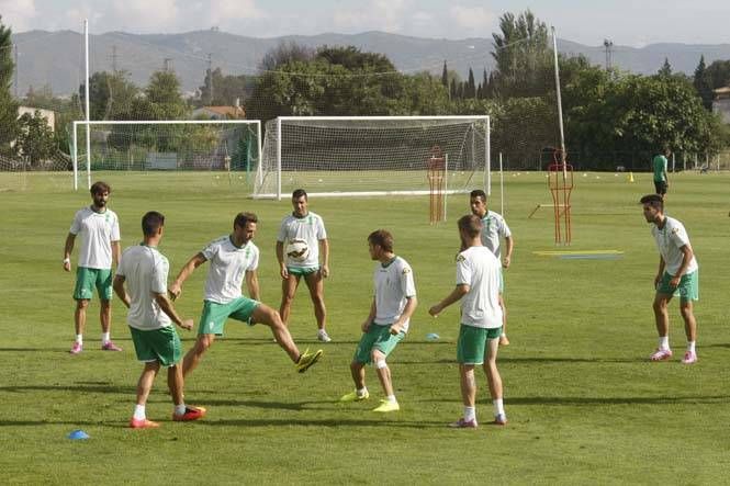 El Córdoba CF ultima el choque ante el Sevilla