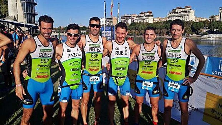 El Triatlón Arteixo finaliza la Liga Nacional en novena posición