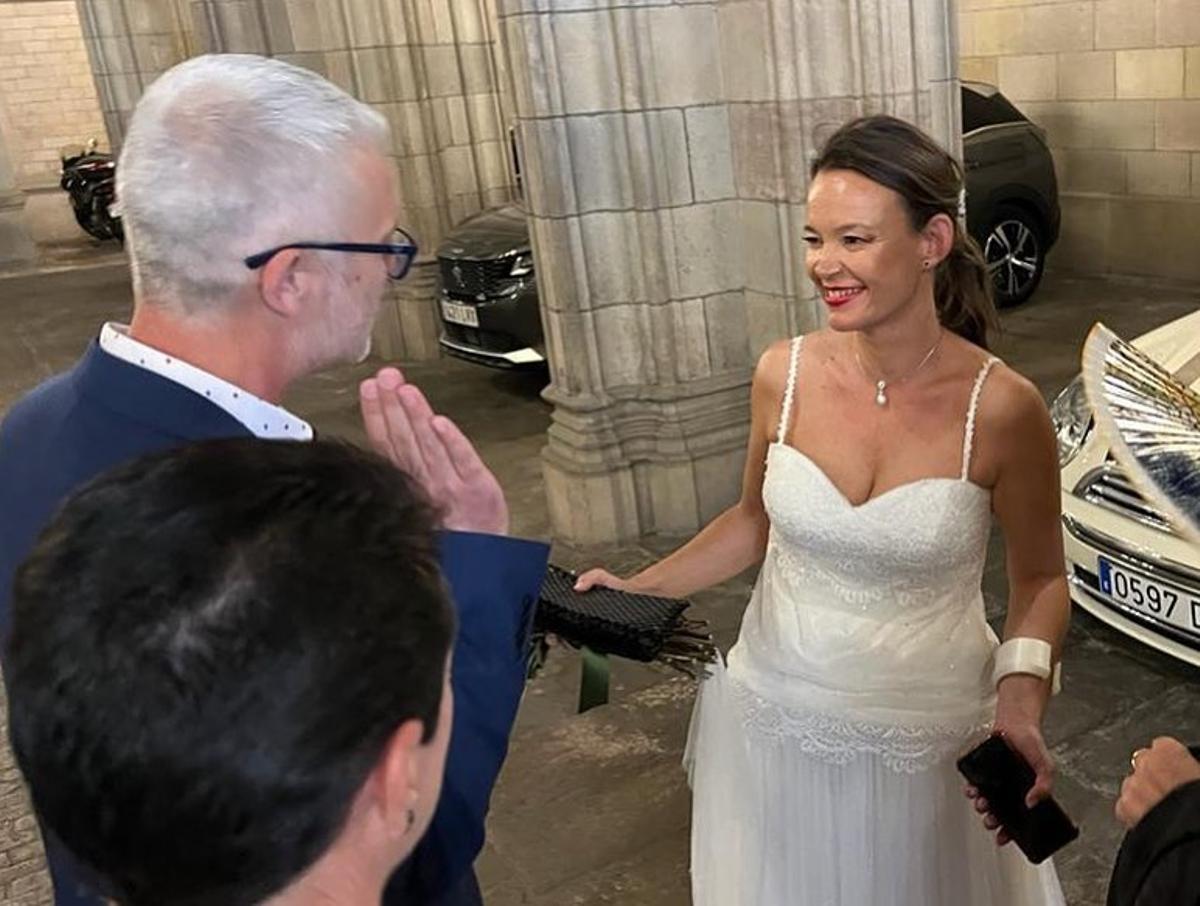 La exministra Leire Pajín, de novida.