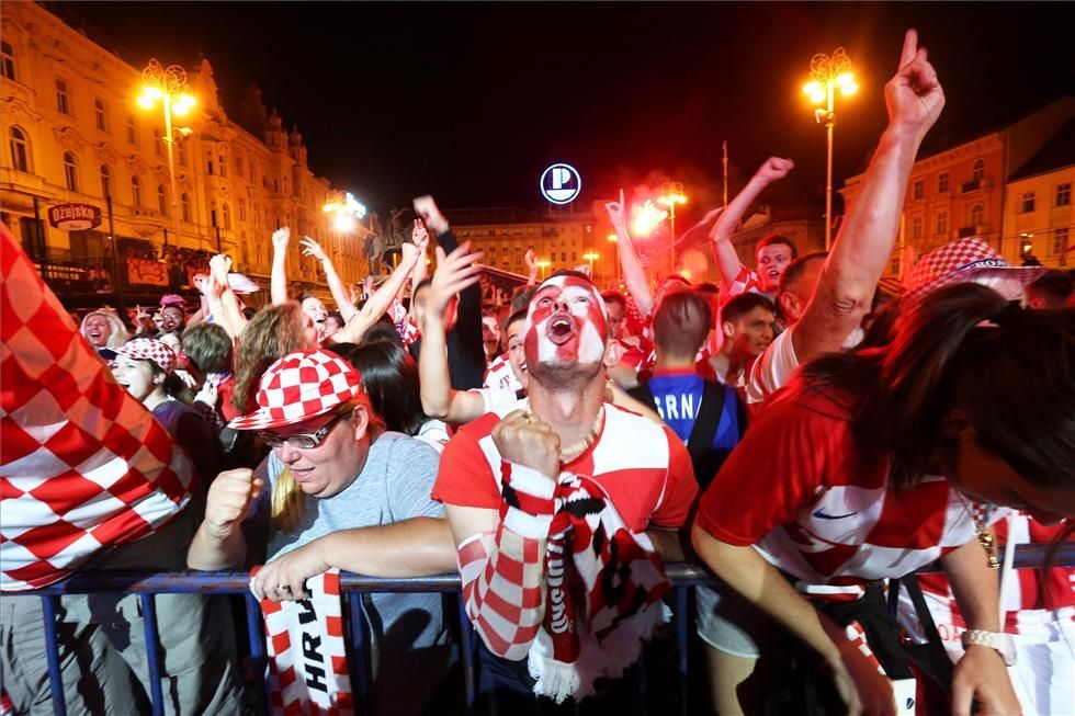 Locura croata frente a la tristeza rusa