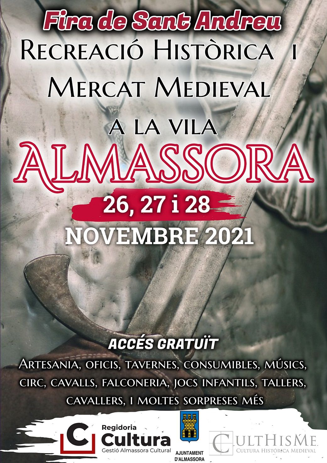 Cartel de la XX edición de la Fira de Sant Andreu de Almassora.
