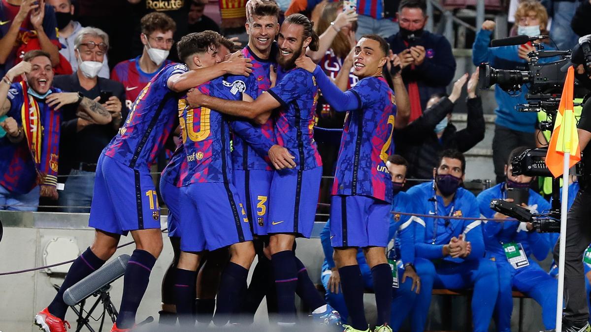 Las mejores imágenes de la victoria del Barça ante el Dinamo de Kiev