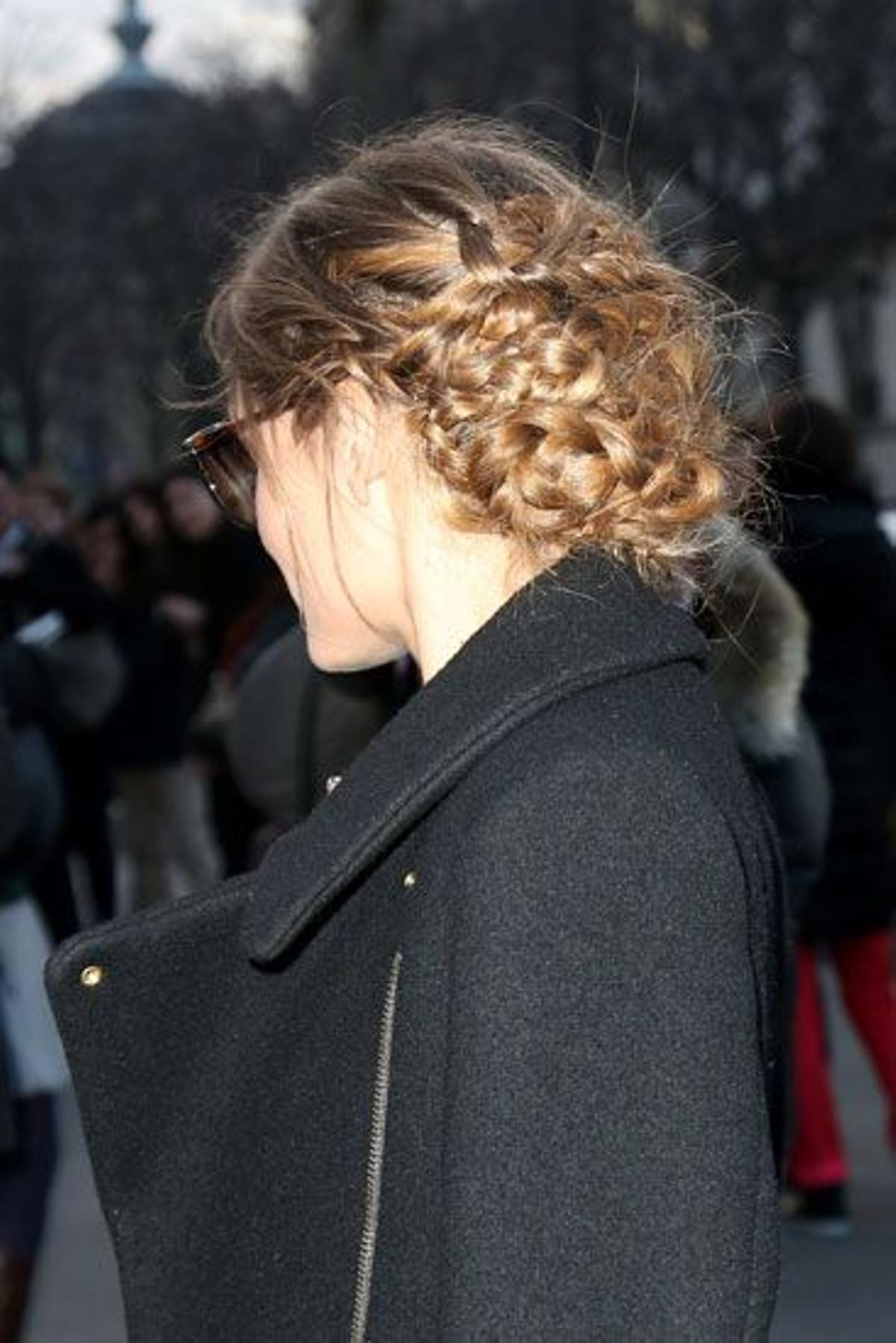 Olivia Palermo trenza