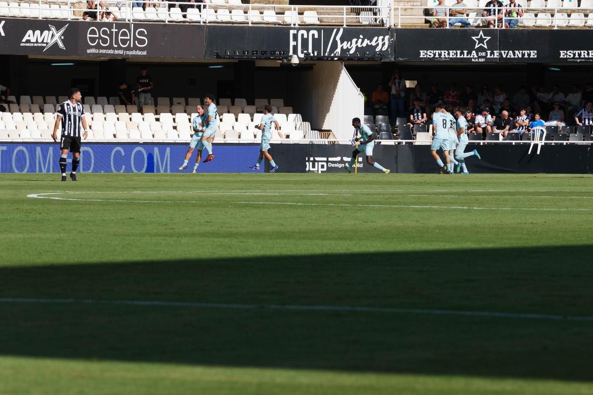 Las mejores imágenes del partido entre el FC Cartagena y el Betis Deportivo
