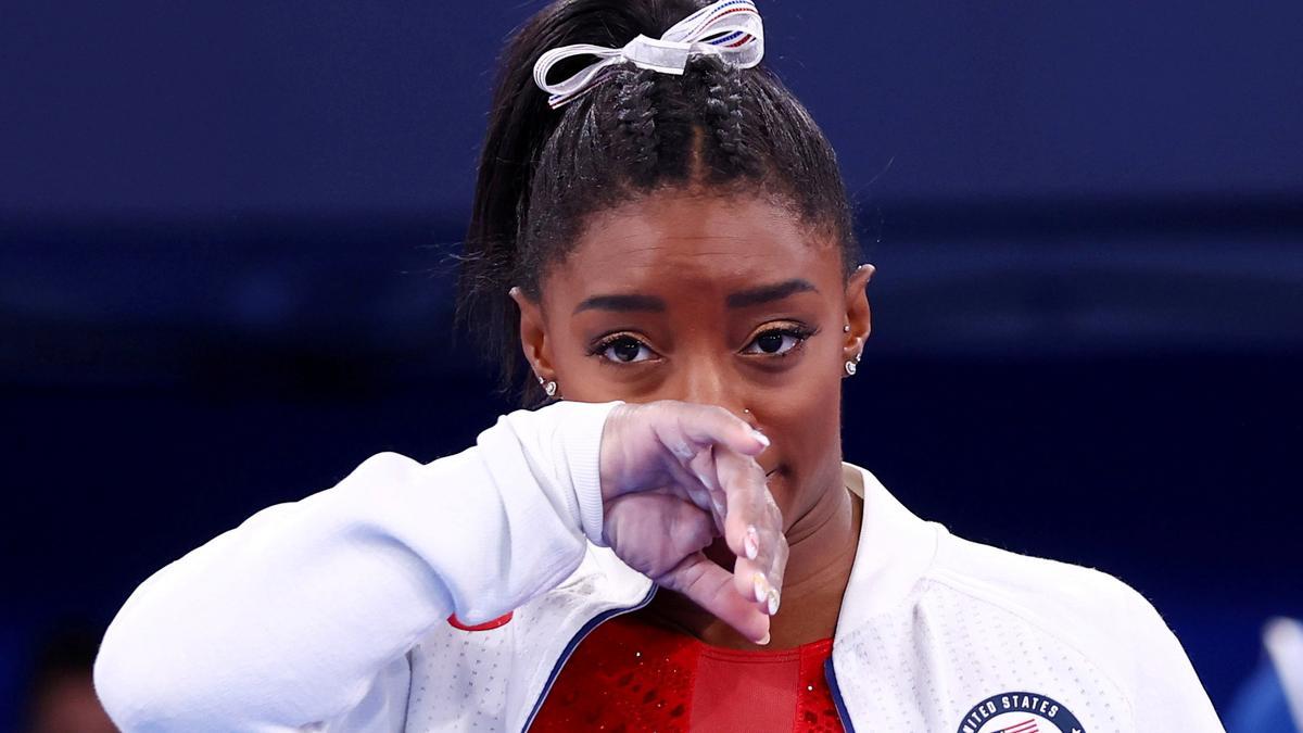 Simone Biles, en una imagen en los Juegos Olímpicos.