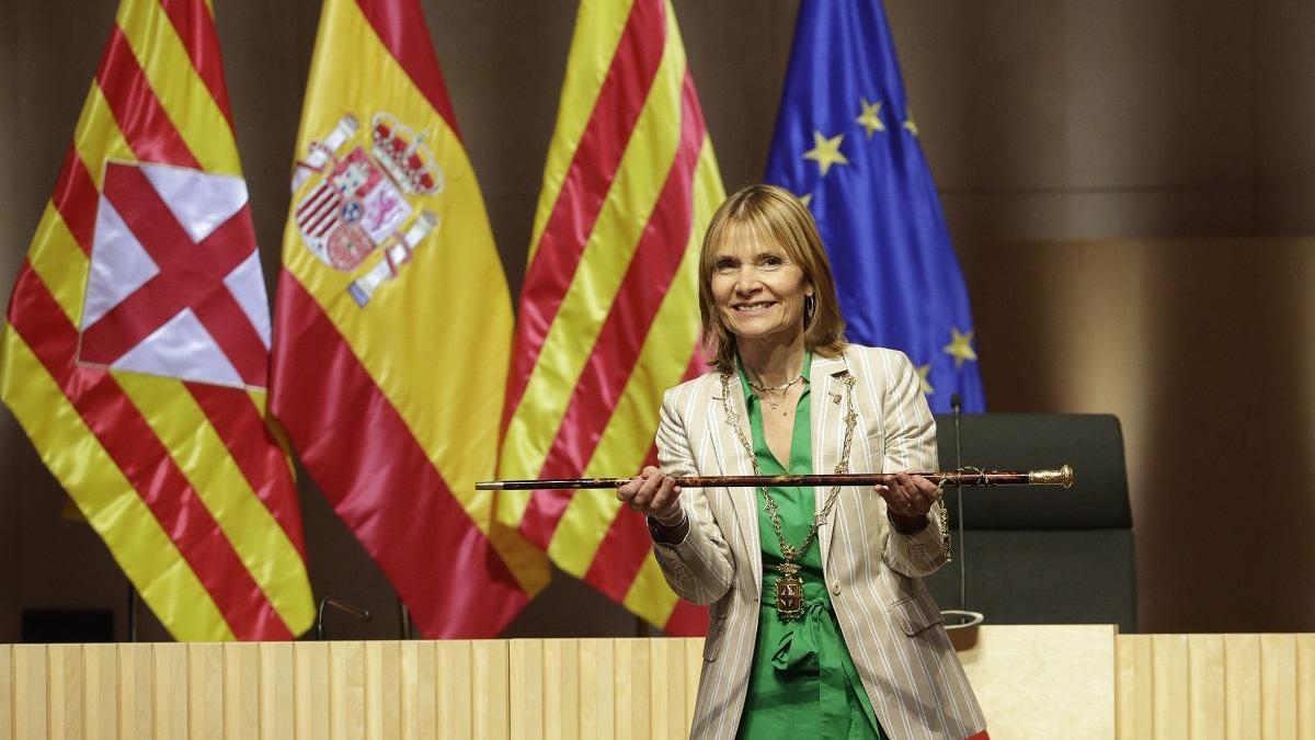 La presidenta de la Diputación de Barcelona y alcaldesa de Sant Boi, Lluïsa Moret