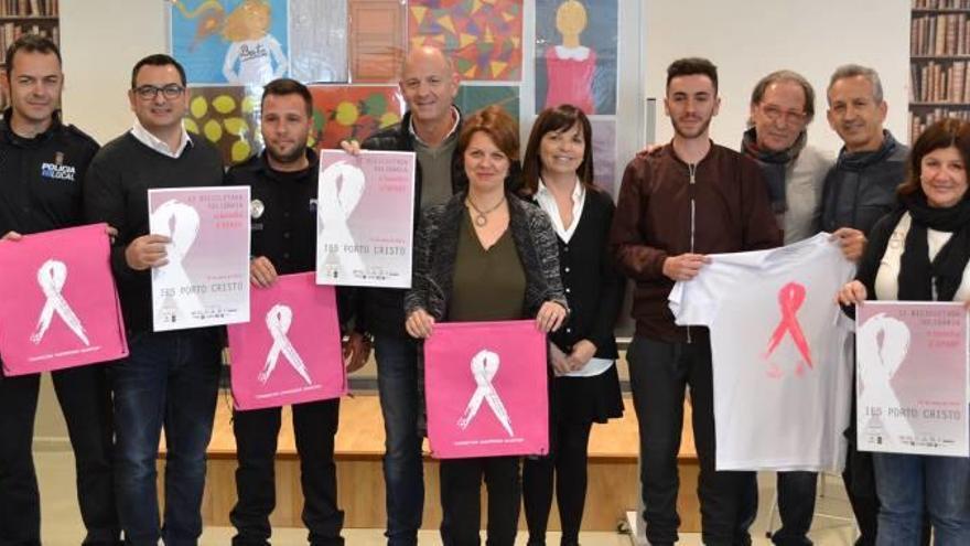 El instituto pedalea por los enfermos de cáncer