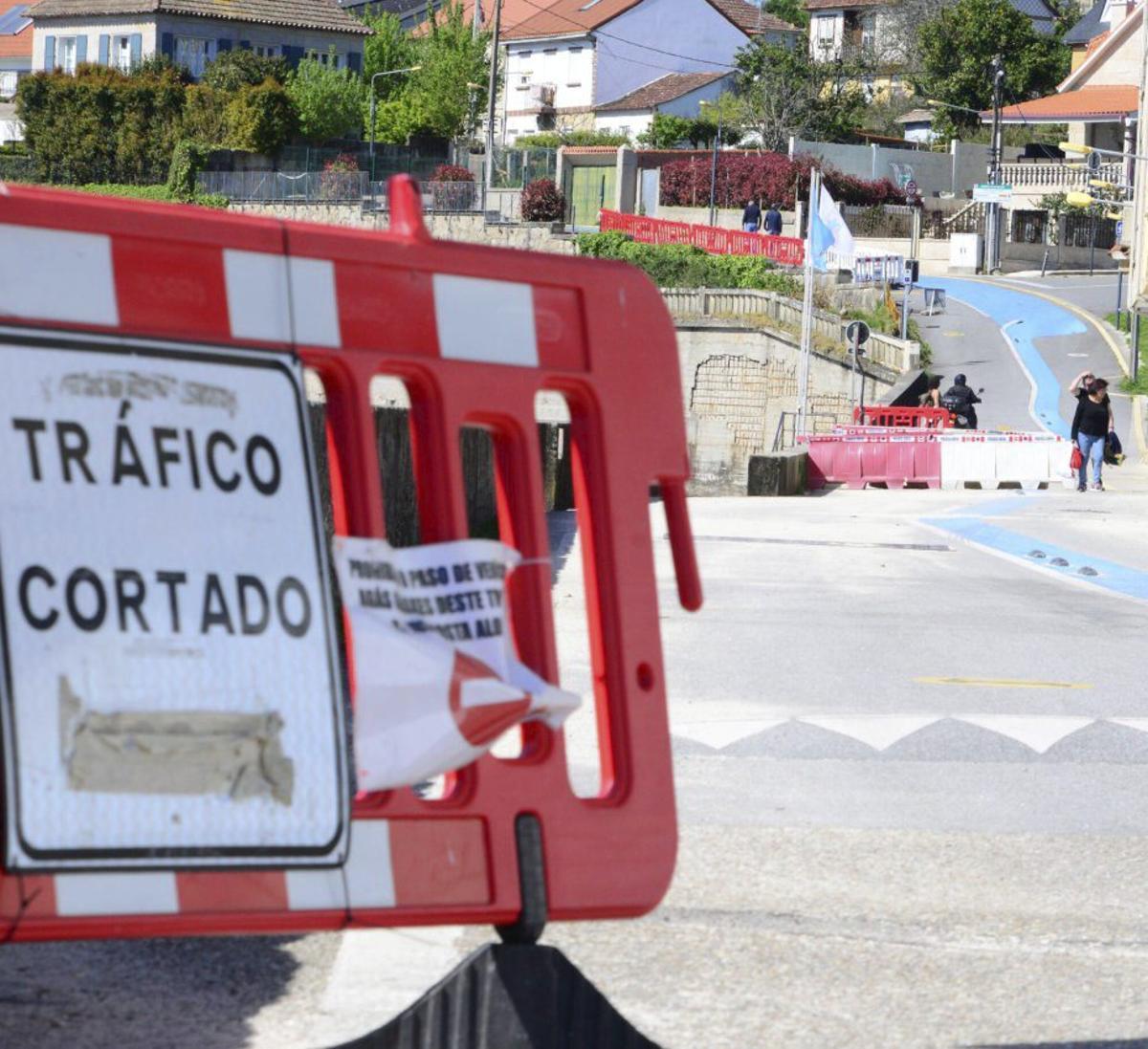 La zona está cortada al tráfico desde diciembre. | GONZALO NÚÑEZ