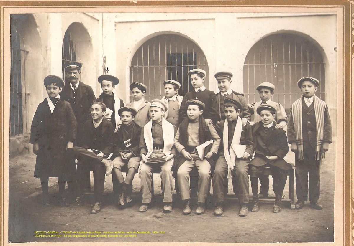Curso de 1909 y 1910.
