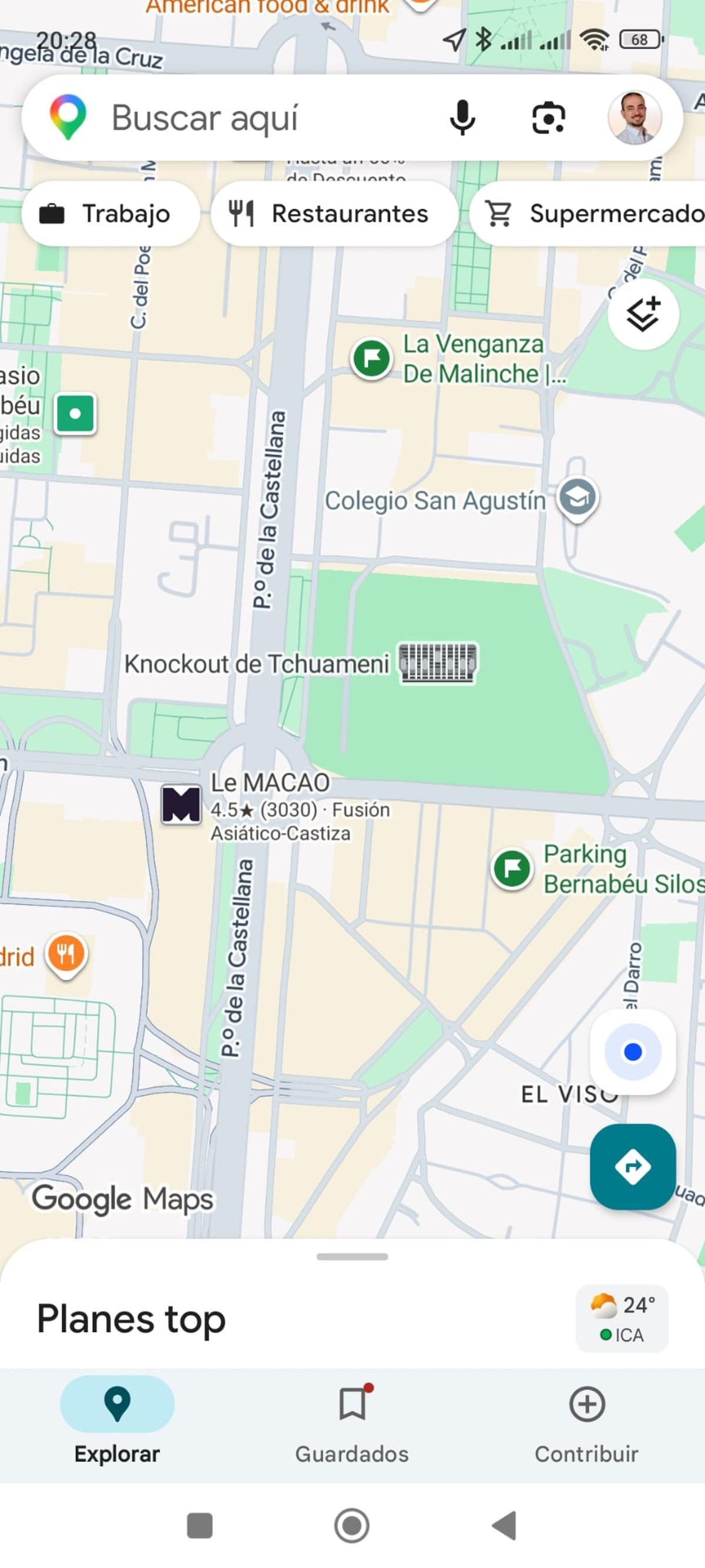 Hackean el Santiago Bernabéu en Google Maps y lo renombran con mensajes provocadores.