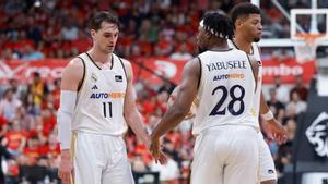 Mario Hezonja, en el tercer partido de la final ACB ante UCAM Murcia