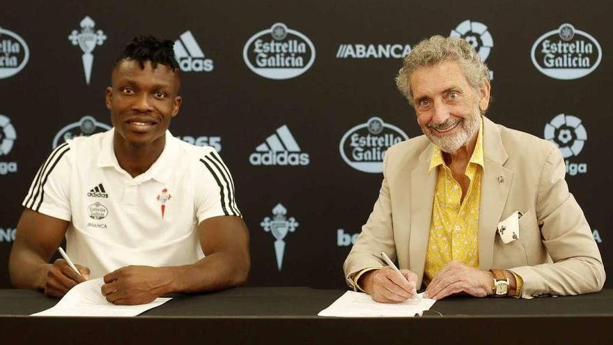 Aidoo, potencia para la zaga celeste