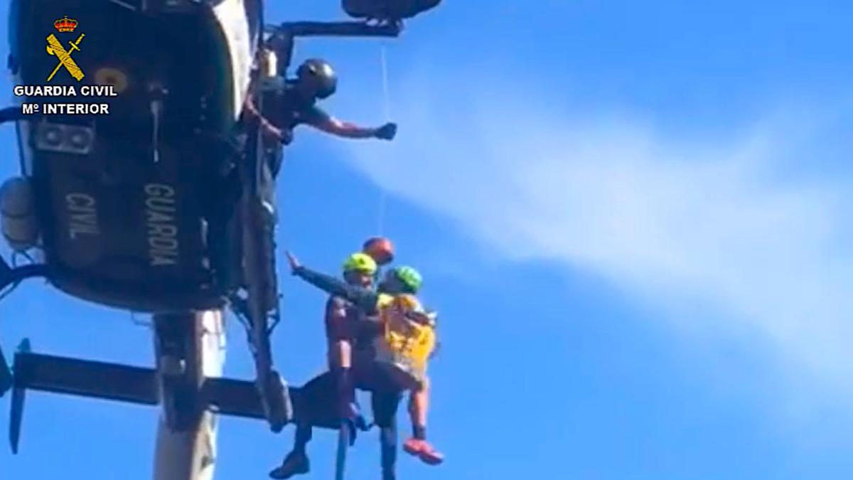 La Guardia Civil rescató este fin de semana a un montañero en el Puig de Roig