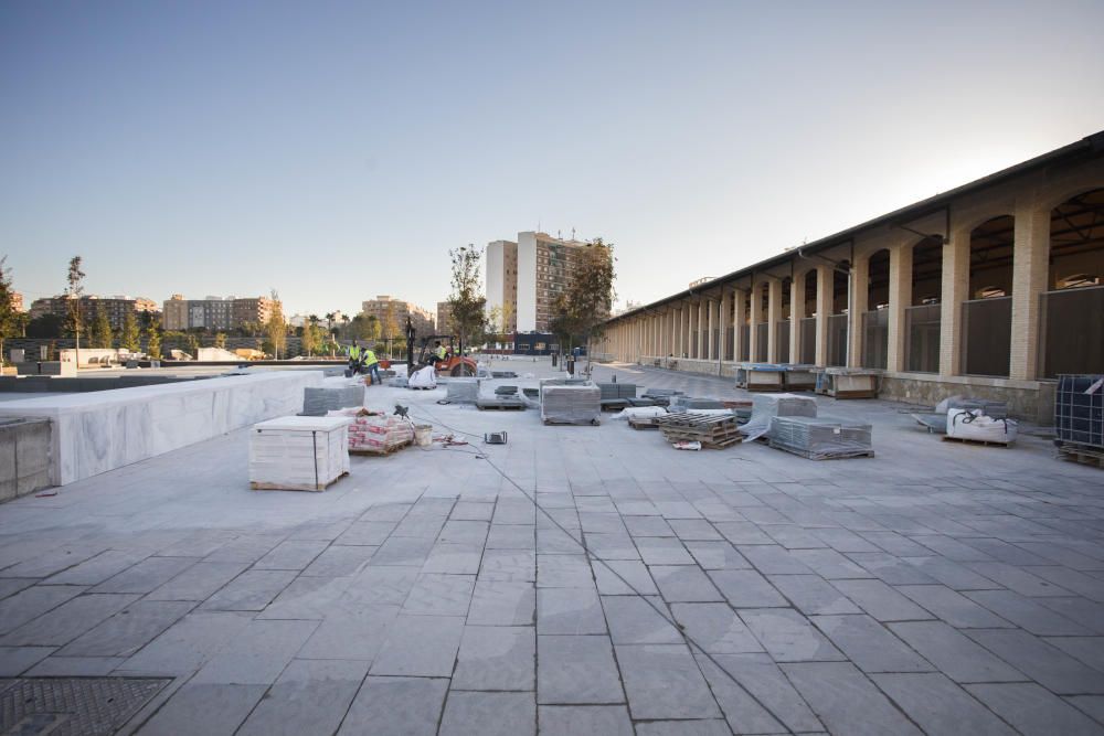 Así están las obras del Parque Central a día de hoy