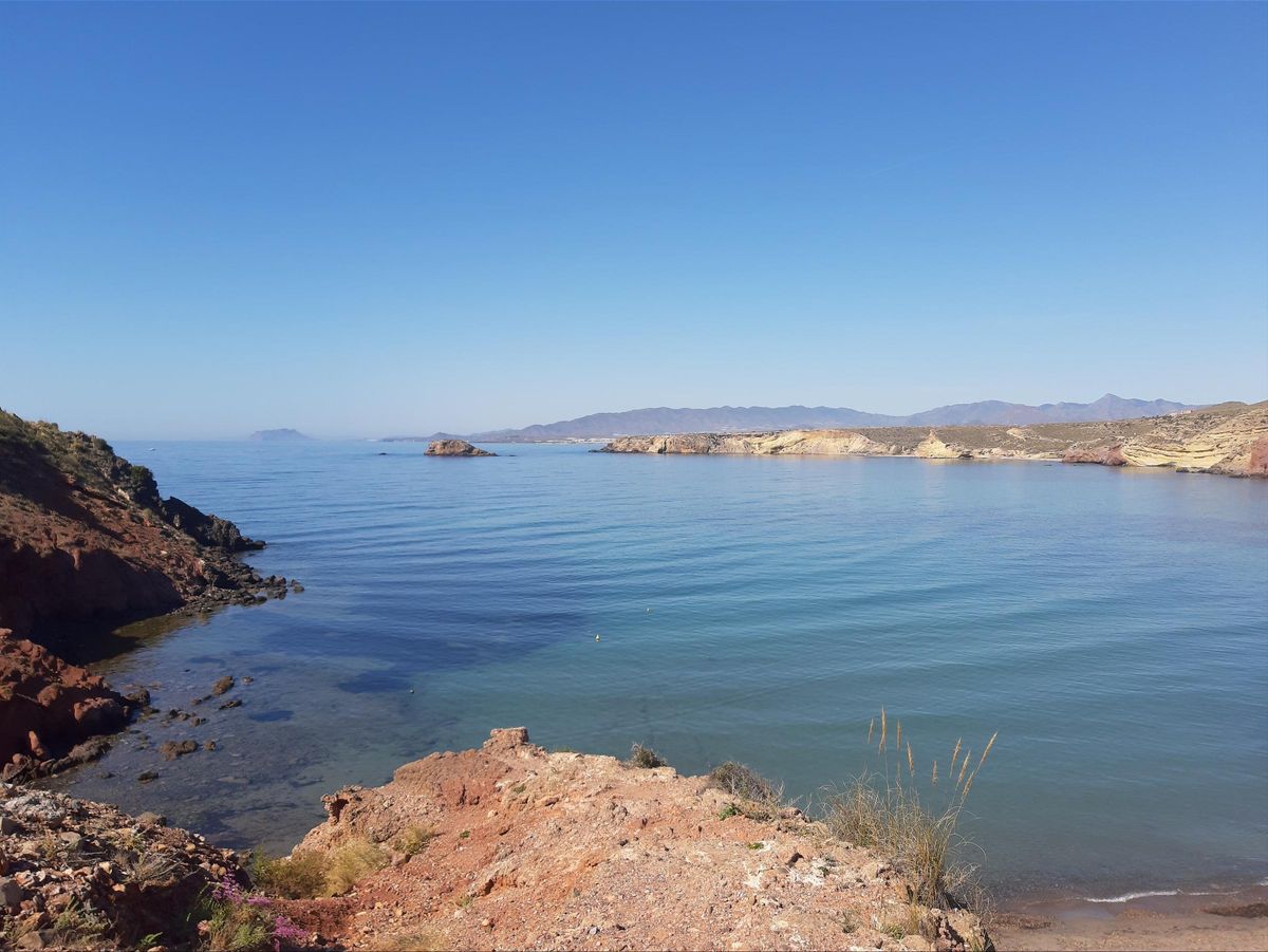 Mirador de Bolnuevo, en Mazarrón
