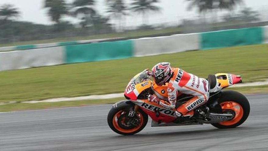 Pedrosa vuelve a mandar en Sepang por delante de Lorenzo y Márquez