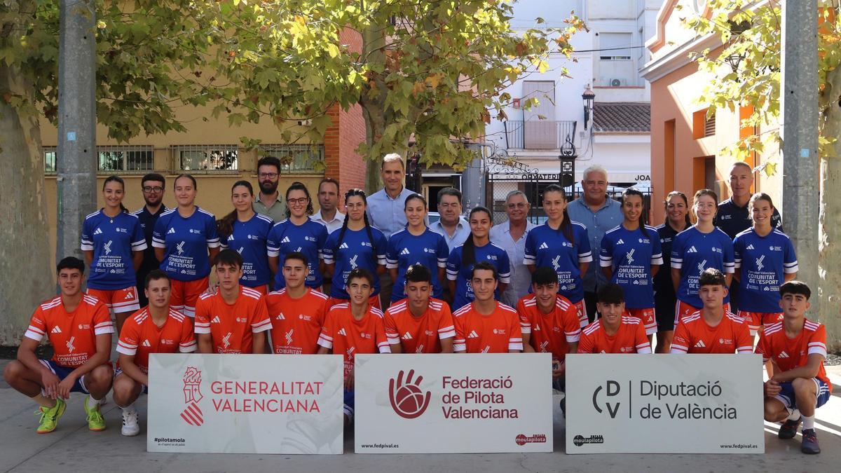 22 jugadors i jugadores composen la selecció de la Comunitat Valenciana per a l'Eurojove de Bèlgica.
