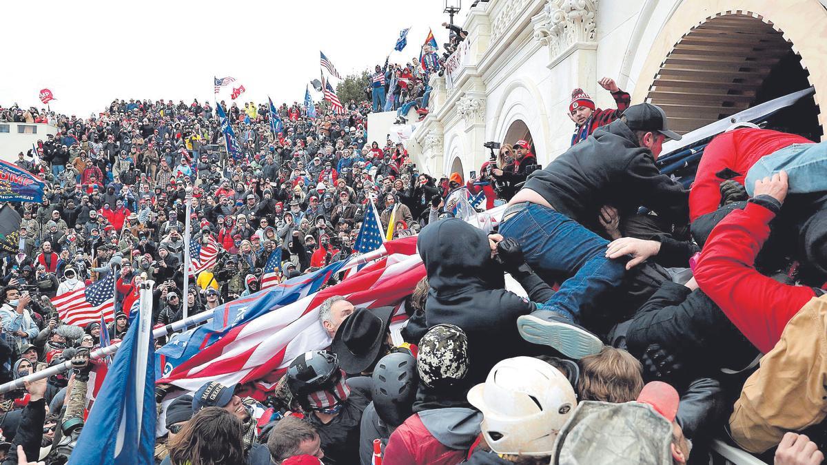Asalto al Capitolio.