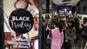 Compras en el Black Friday del 2016.