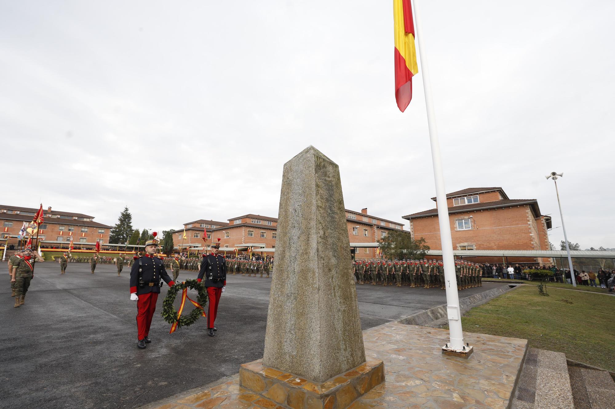 EN IMÁGENES: Celebración de la Inmaculada en el acuartelamiento Cabo Noval