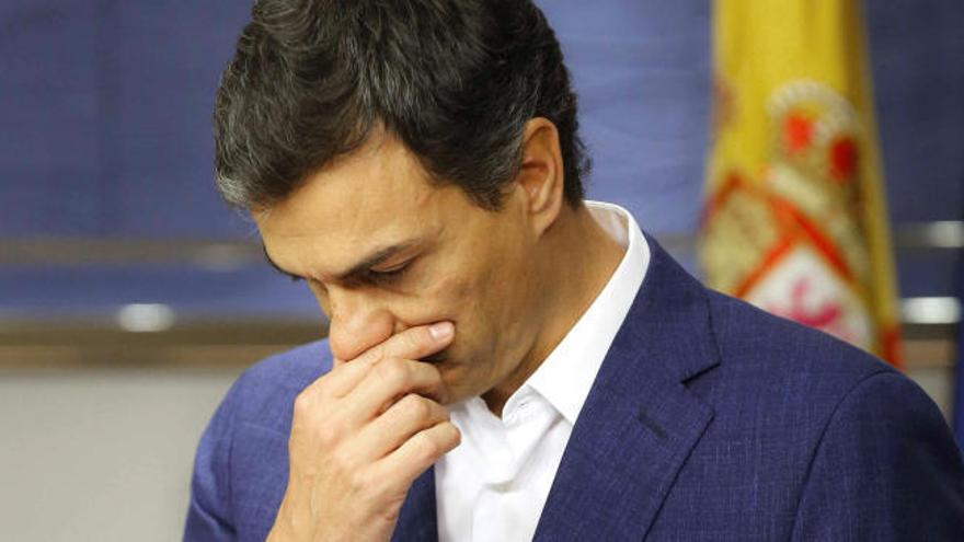 Sánchez no puede contener la emoción