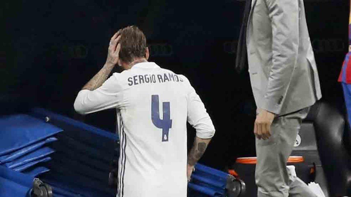 Sergio Ramos ha sido expulsado en numerosas ocasiones