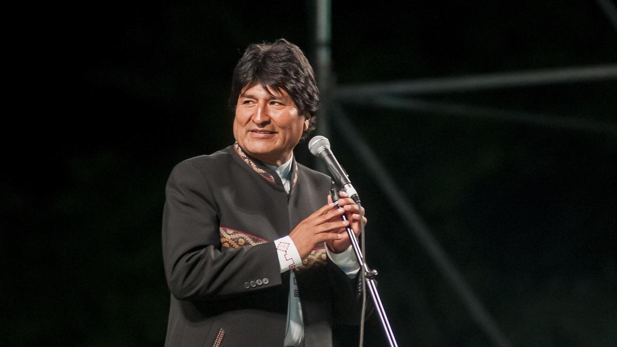 Evo Morales, expresidente de Bolivia.