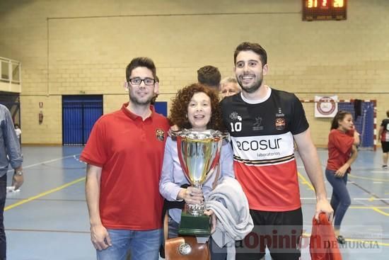 Ascenso del equipo de balonmano San Lorenzo