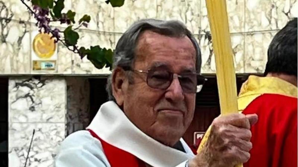 Luis López, canónigo de la concatedral de San Nicolás de Alicante, recientemente fallecido.