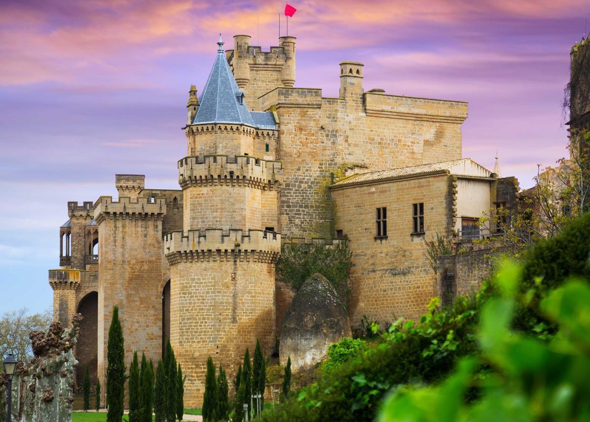 Castillo de Olite, Navarra.