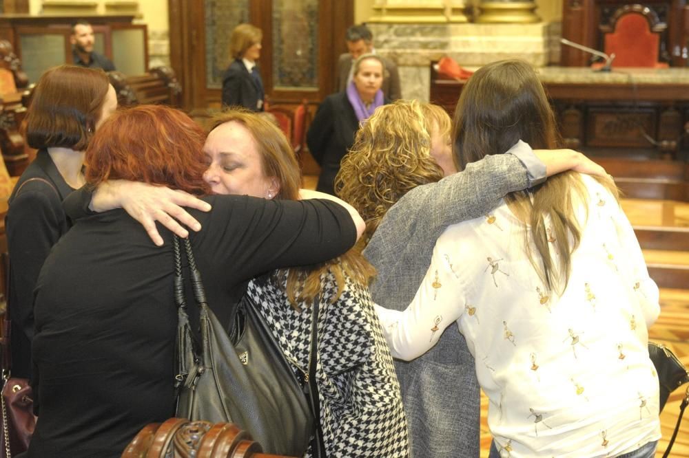 Homenaje a María Teresa Alvajar de la CRMH en A Co