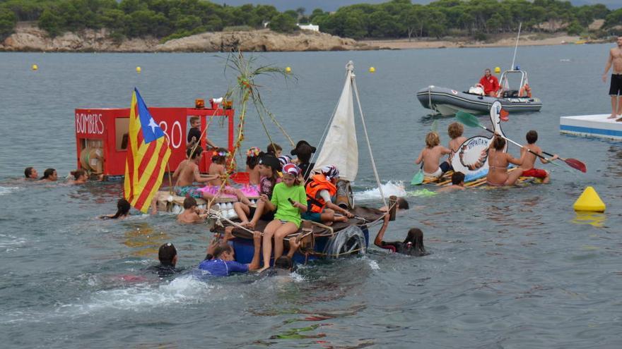 La cursa d&#039;ofnis amb algun ànec de gran tamany.