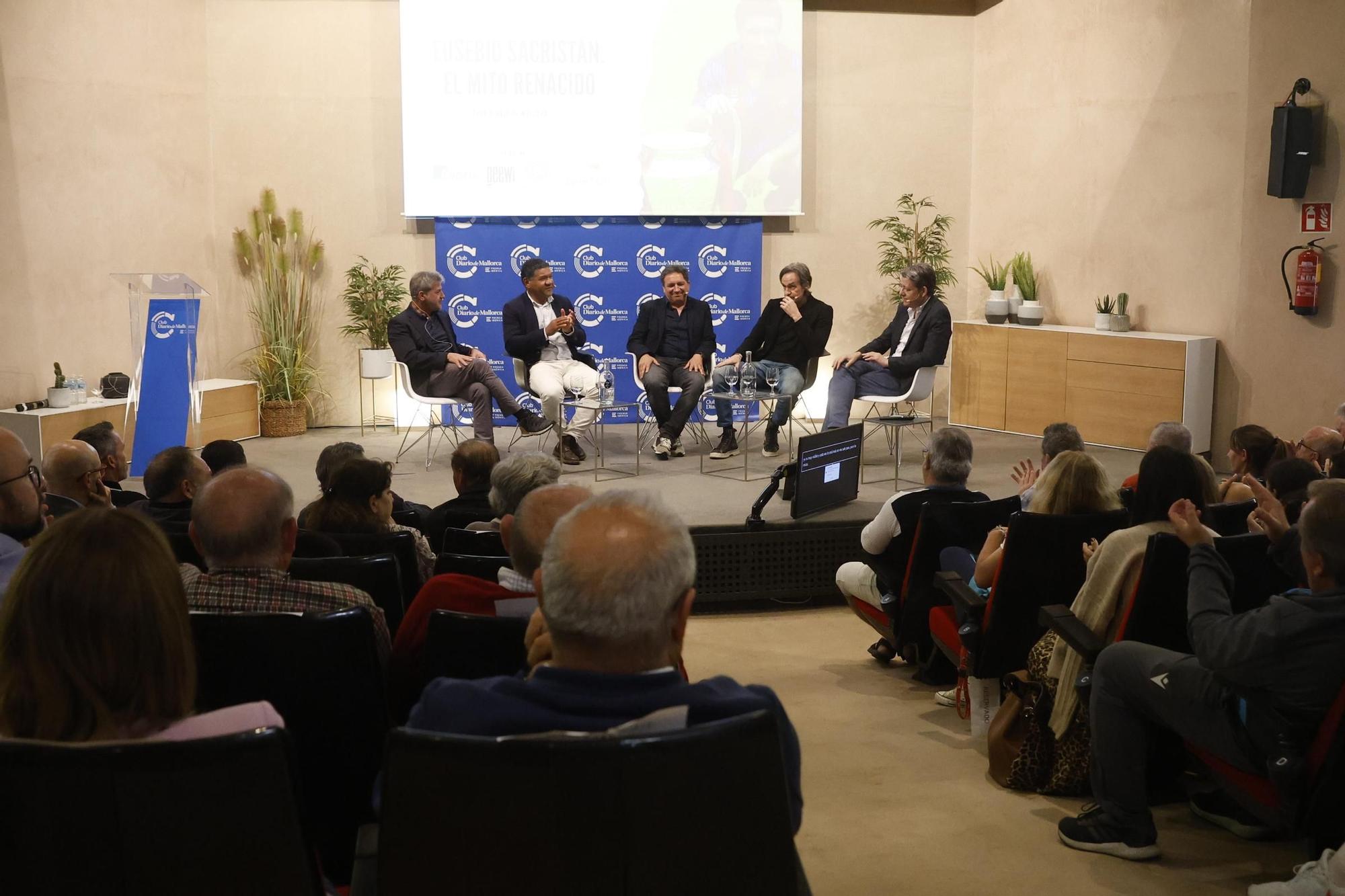 Las mejores fotos de la emocionante charla de Eusebio Sacristán en el Club Diario de Mallorca