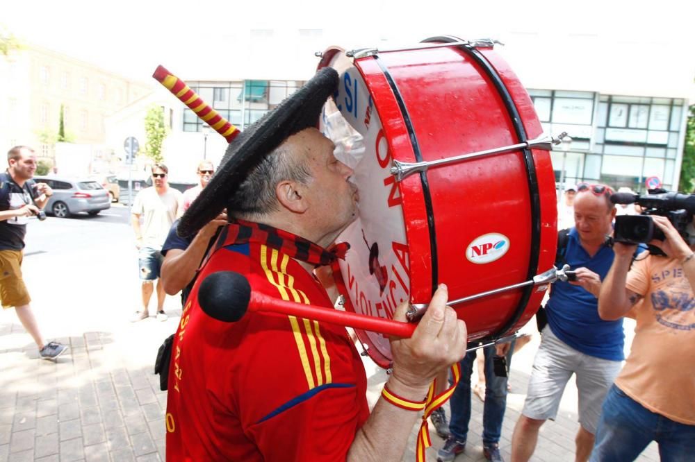 El bombo de Manolo llega a Valencia