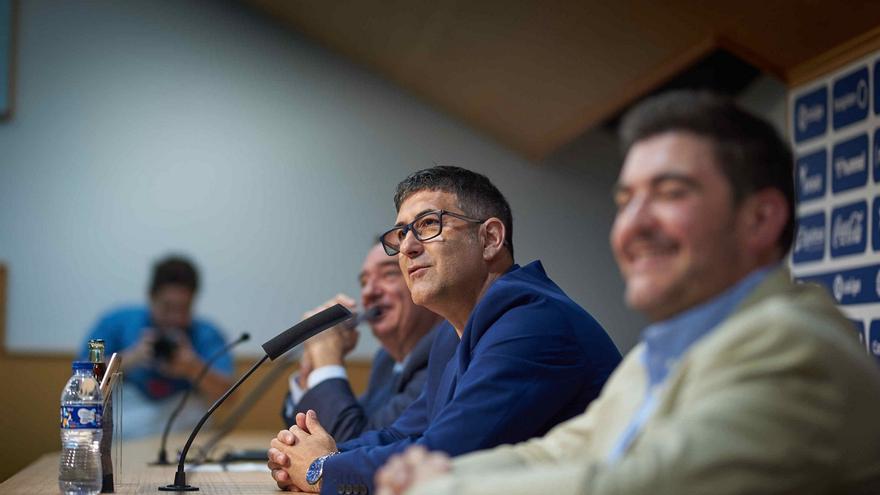 Presentación del nuevo director deportivo del CD Tenerife, Mauro Pérez